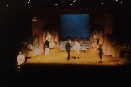 Production still for "The Floating World". Photographer: Unknown