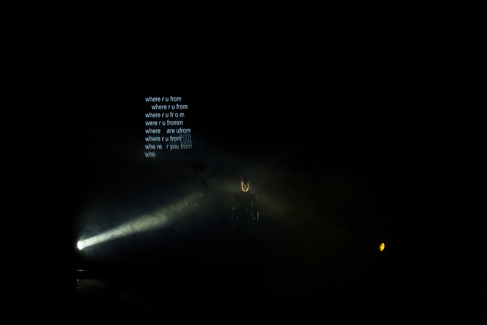 Production still for "Wake in Fright". Zahra Newman. Photographer: Pia Johnson