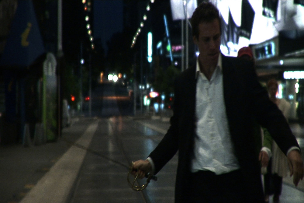 Still from the film "The Tragedy of Hamlet Prince of Denmark". Cinematographer: Ari Wegner