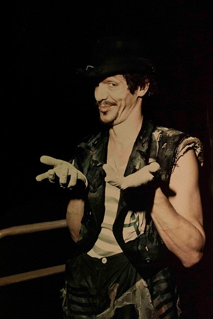 Publicity still for "Scapin". Stan Kouros. Photographer: David B. Simmonds
