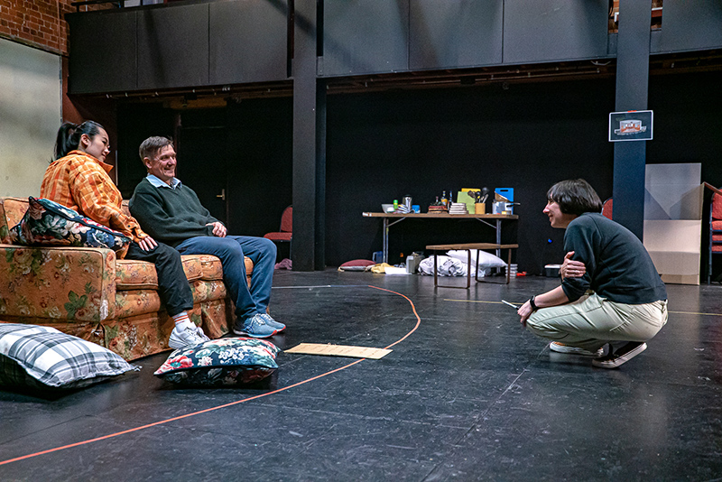 In photo: Susanna Qian, Syd Brisbane, Bridget Balodis. Photographer: Tamarah Scott