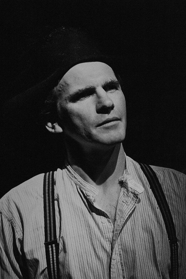 Production still from "The Freedom of the City". Gil Tucker as Skinner. Photographer: Jeff Busby