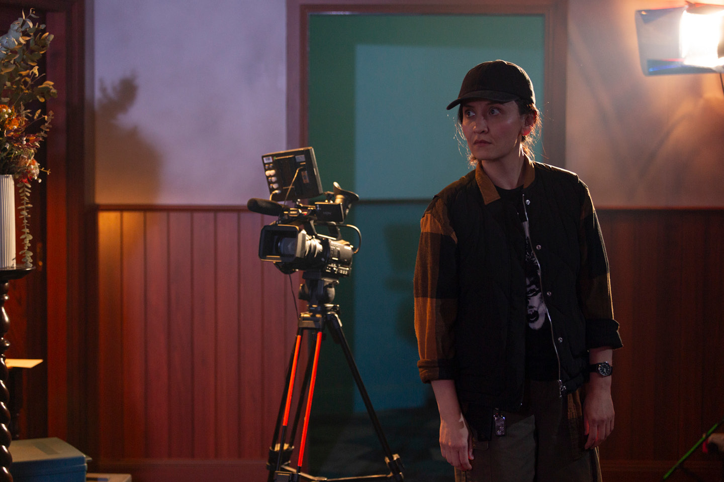 Campaign image for the 2023 Season of 'Hour of the Wolf'. In photo: Christina O’Neill. Photographer: Pia Johnson