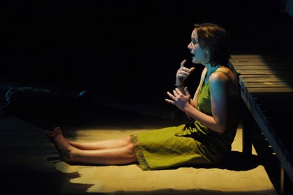 Production still for "Unspoken". Rebecca Clarke. Photographer: Shane Reid