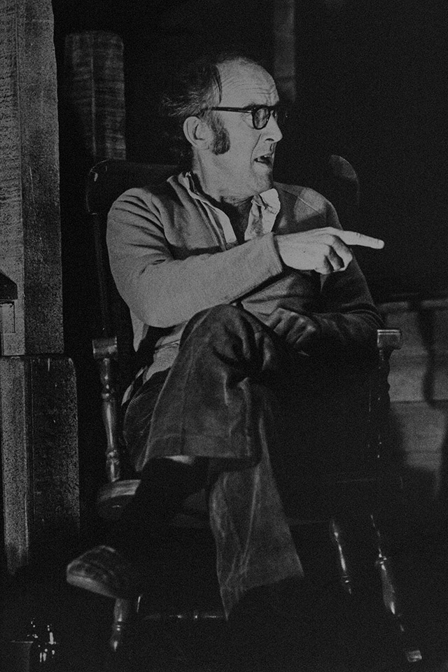 Production still for "More Bullsh". Cliff Ellen as Pop Lloyd. Photographer: Jeff Busby