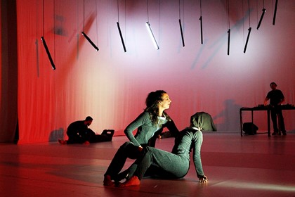 Production still for "Amplification". Photographer: Jeff Busby