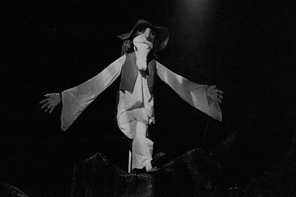 Production still for "The Oath of Bad Brown Bill". The Pale Jackaroo. Photographer: Jeff Busby