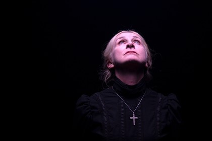 Campaign image for the 2023 Season of 'Hour of the Wolf'. In photo: Natasha Herbert. Photographer: Pia Johnson