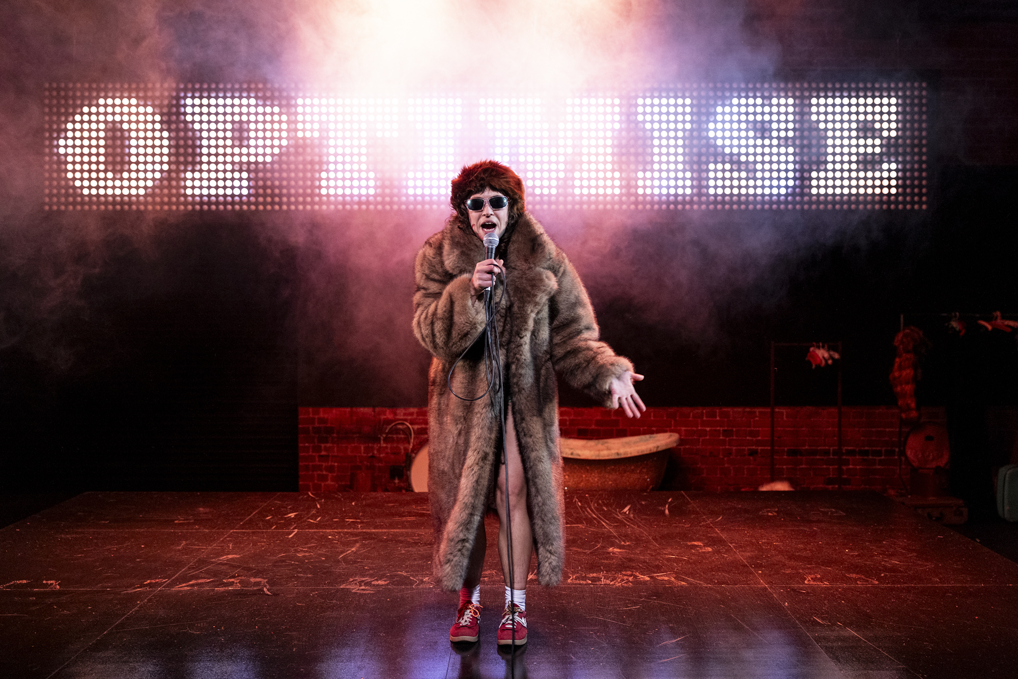 Production photography from The Orchard / Photographer: Pia Johnson / Featuring: Claire Bird 