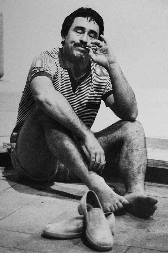 Production still for "The Butterflies of Kalimantan". Roger Oakley as Pete. Photographer: Vikki Driscoll