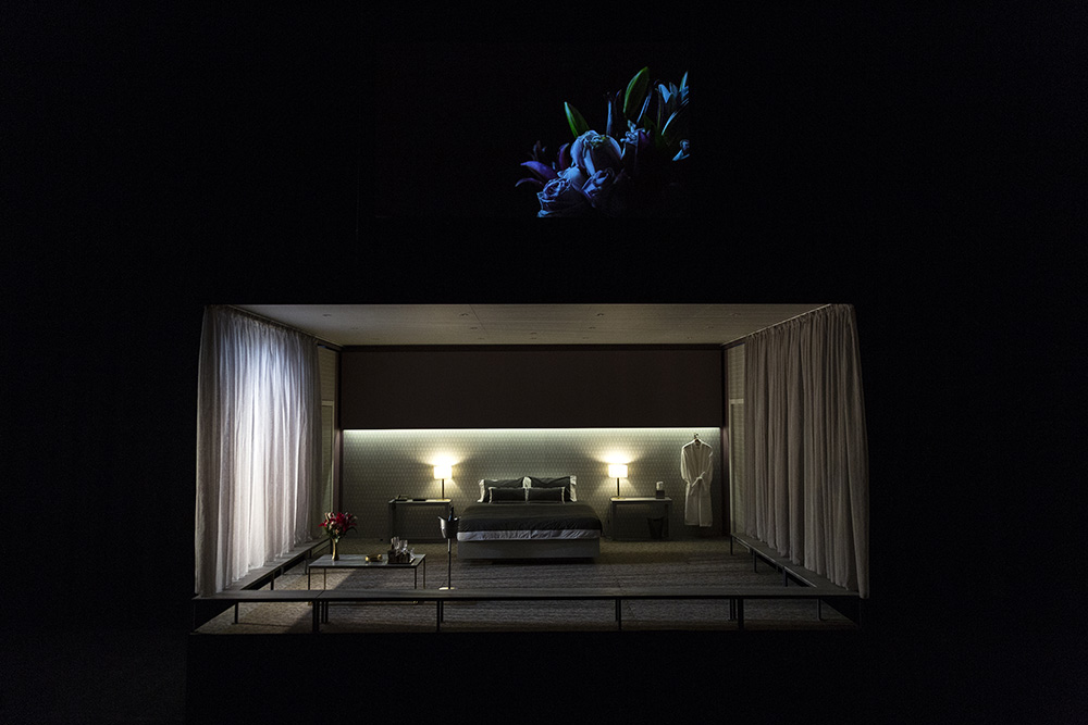 Production still for "Blasted". Photographer: Pia Johnson