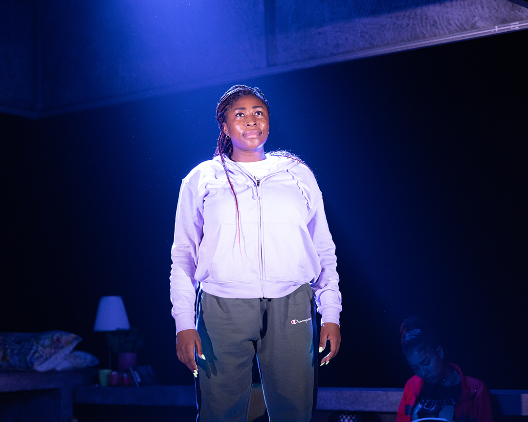 Production still for the 2023 Season of 'seven methods of killing kylie jenner". In photo: Chika Ikogwe. Photographer: Wani Toa