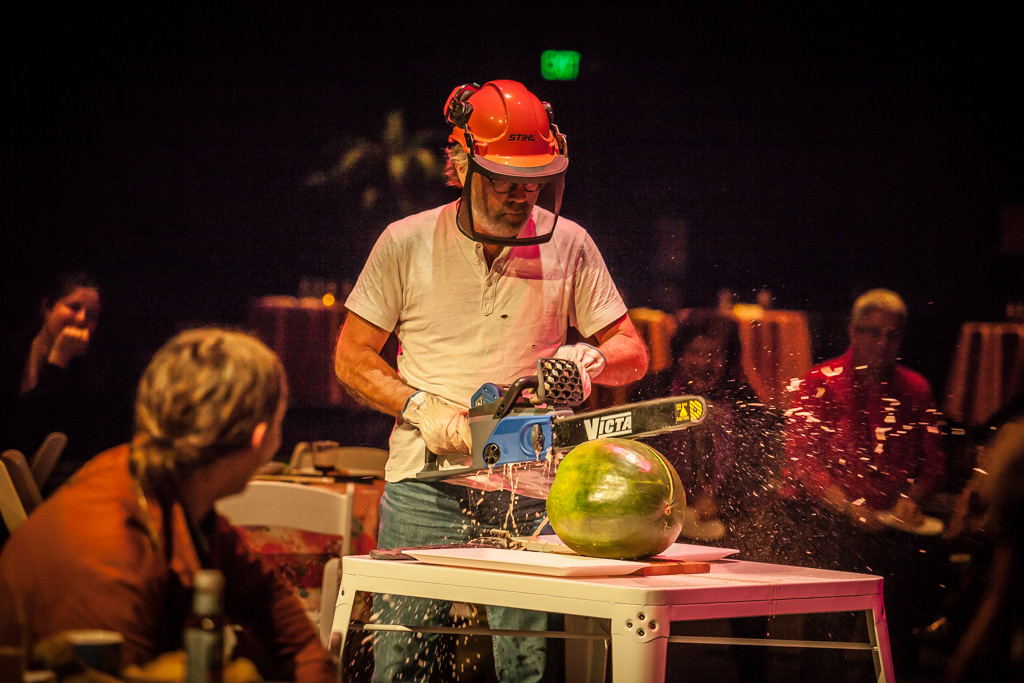 Production still for "A Singular Phenomenon". Photographer: Bryony Jackson