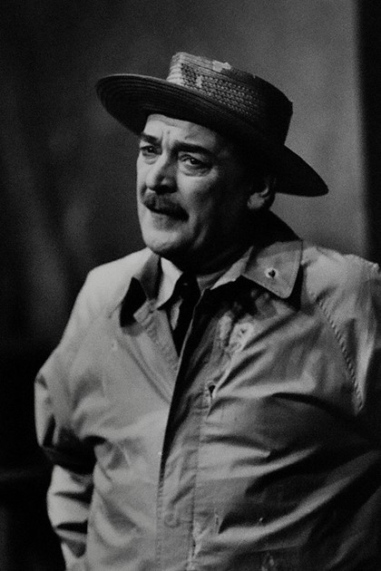 Production still for "The Temple". Tony Hawkins as Sir Thomas Macarthur. Photographer: Jeff Busby