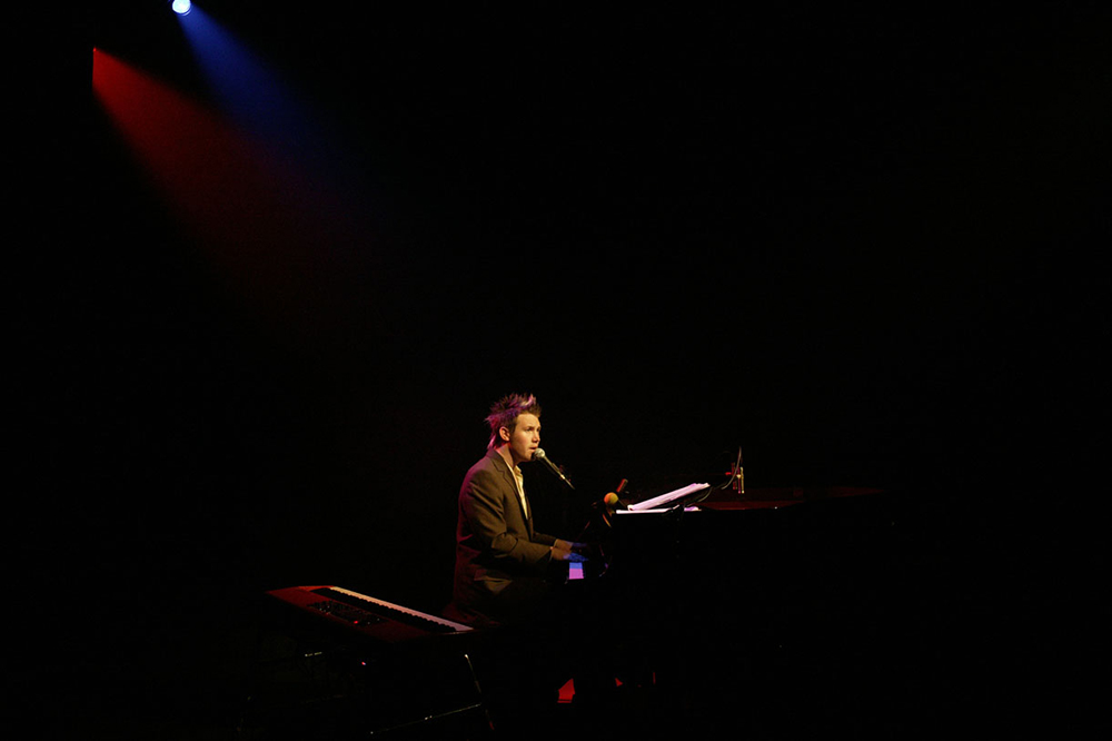 Production still for "Drink Pepsi, Bitch!". Eddie Perfect. Photographer: Jeff Busby