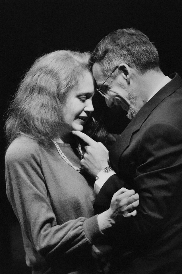 Production still for "Big Toys". L-R: Julie Nihill as Mag Bosanquet, Carrillo Gantner as Ritchie Bosanquet. Photographer: Jeff Busby