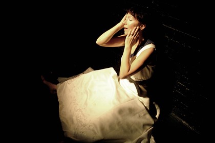 Publicity still for "The Yellow Wallpaper". Anita Hecht. Photographer: Unknown
