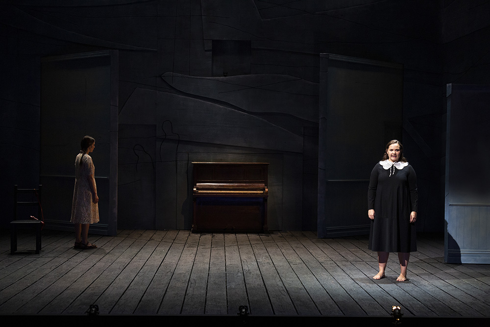 Production still for "Cloudstreet". L-R: Brenna Harding, Ebony Maguire. Photographer: Pia Johnson