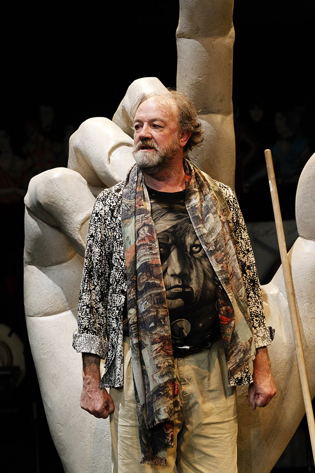 Production still for "The Histrionic". Bille Brown as Bruscon. Photographer: Jeff Busby