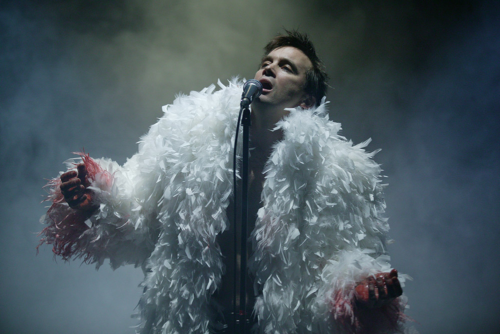 Production still for "Sleeping Beauty: This is Not a Lullaby". Ian Stenlake. Photographer: Lisa Tomasetti