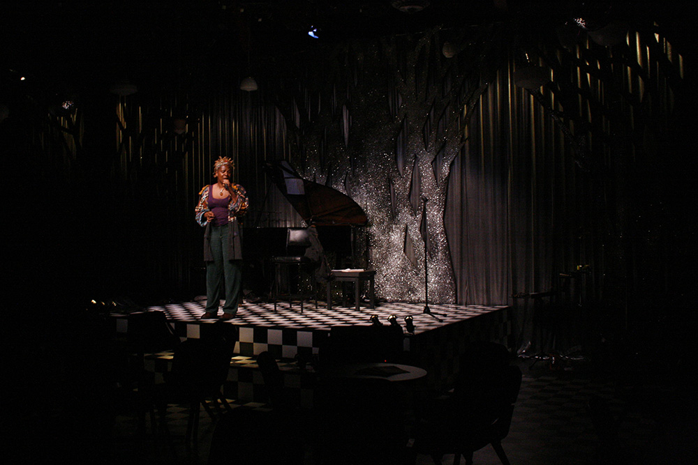 Production still for "Fabulous Diva". Ruth Rogers-Wright. Photographer: Unknown