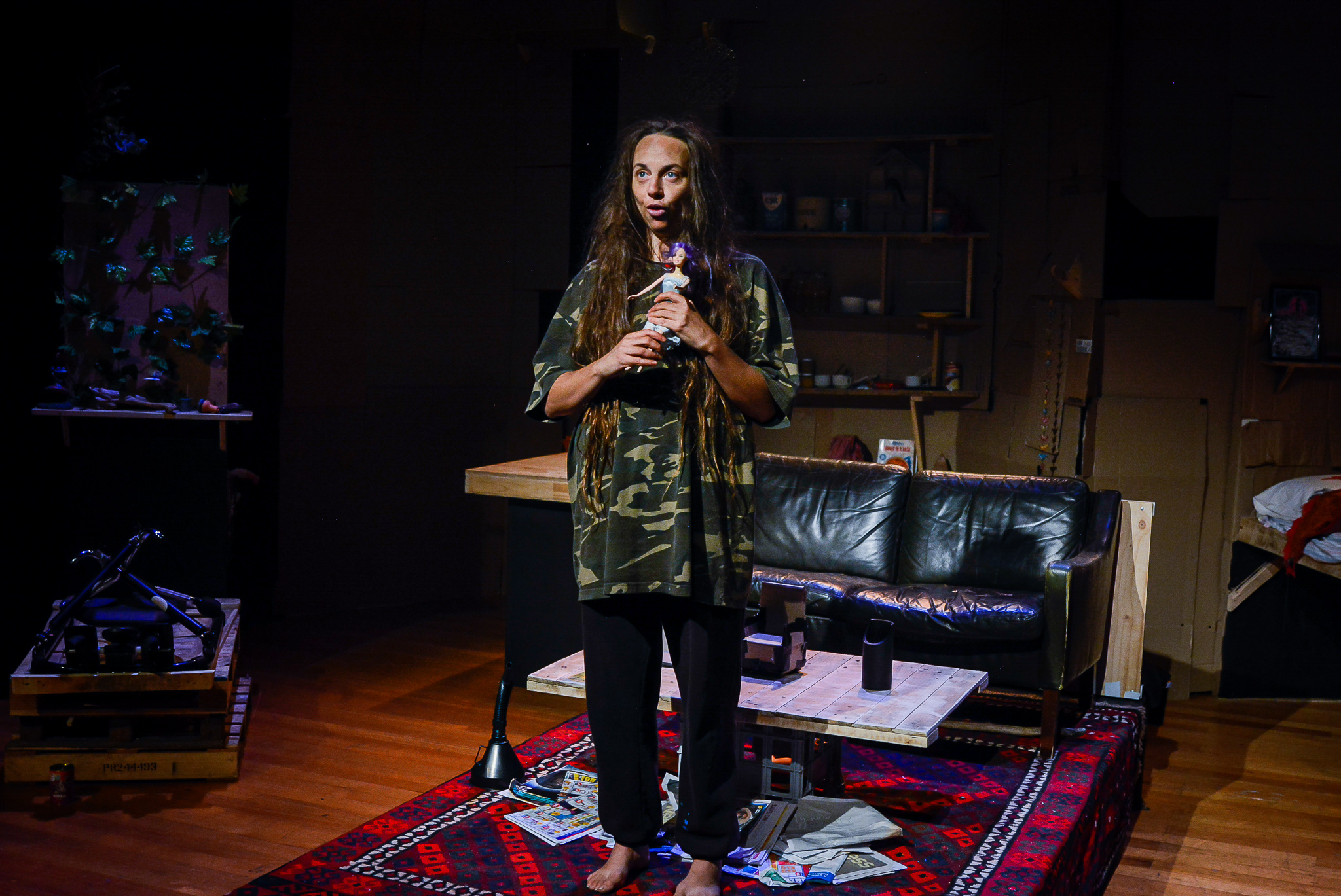 Production still for the 2022 Season of 'CHASE'. In photo: Carly Sheppard. Photographer: Shortcut Creative (Tamarah Scott)