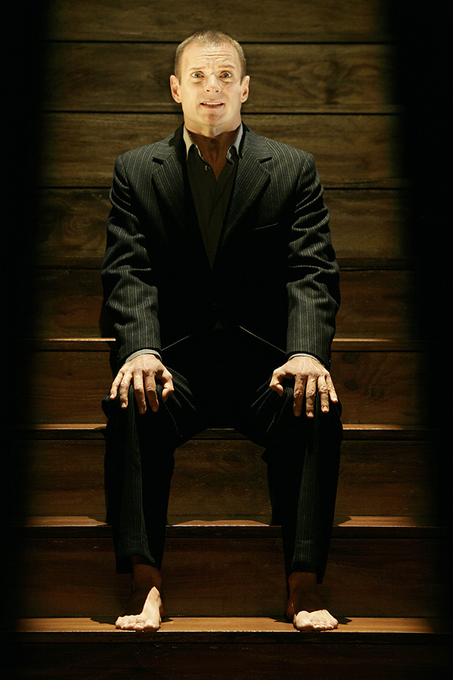 Production still "The Tell-Tale Heart". Martin Niedermair. Photographer: Jeff Busby