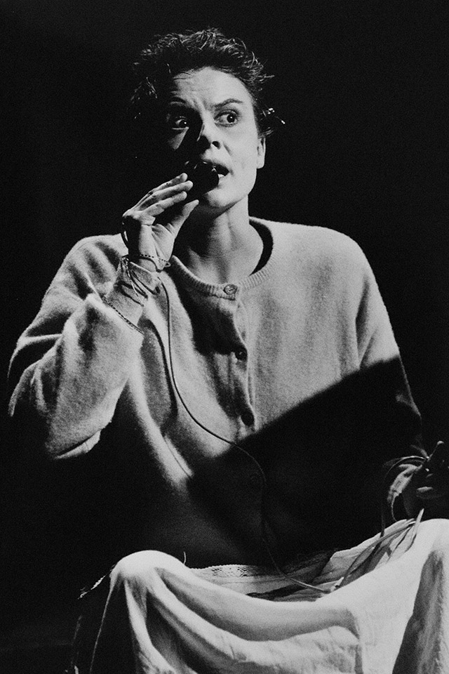 Production still for "Underwear, Perfume, Crash Helmet". Tammy McCarthy as Michelle. Photographer: Jeff Busby