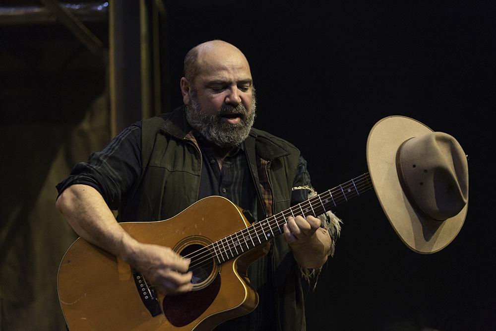 Production still for "Walking into the Bigness". Richard Frankland. Photographer: Pia Johnson