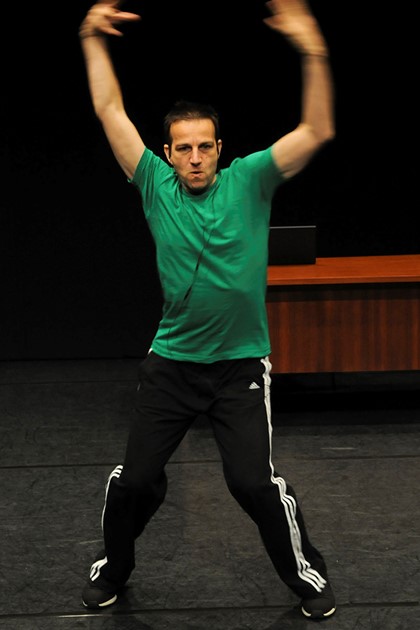 Production still for "Faker". Gideon Obarzanek. Photographer: Heidrun Löhr