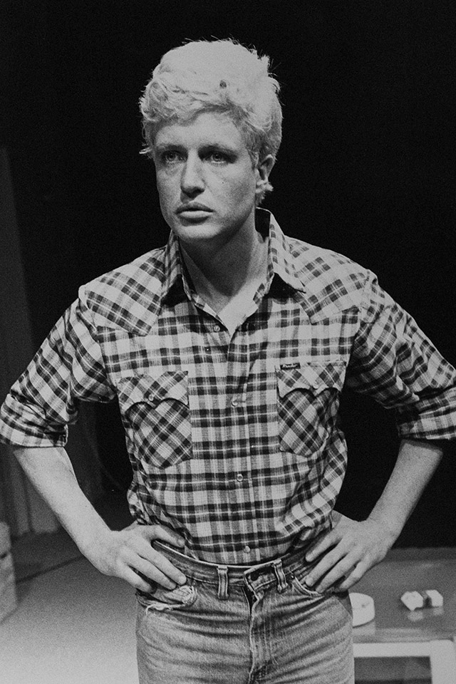 Part of contact sheet from photo shoot for "Sea Drift". John Black. Photographer: Jeff Busby