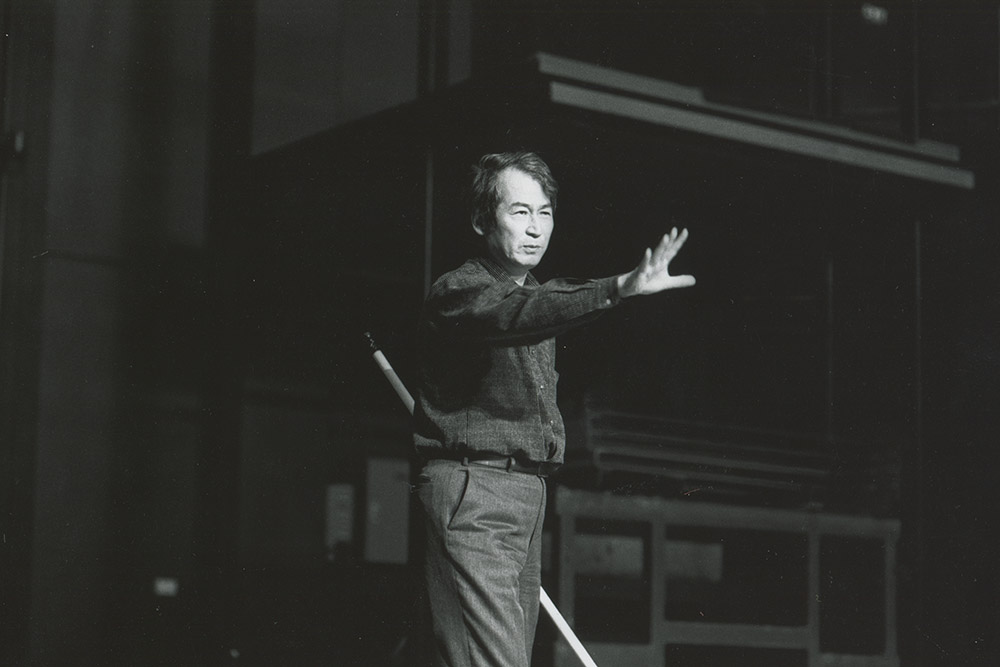 Publicity still for "The Chronicle of Macbeth". Director Tadashi Suzuki. Photographer: Reimund Zunde