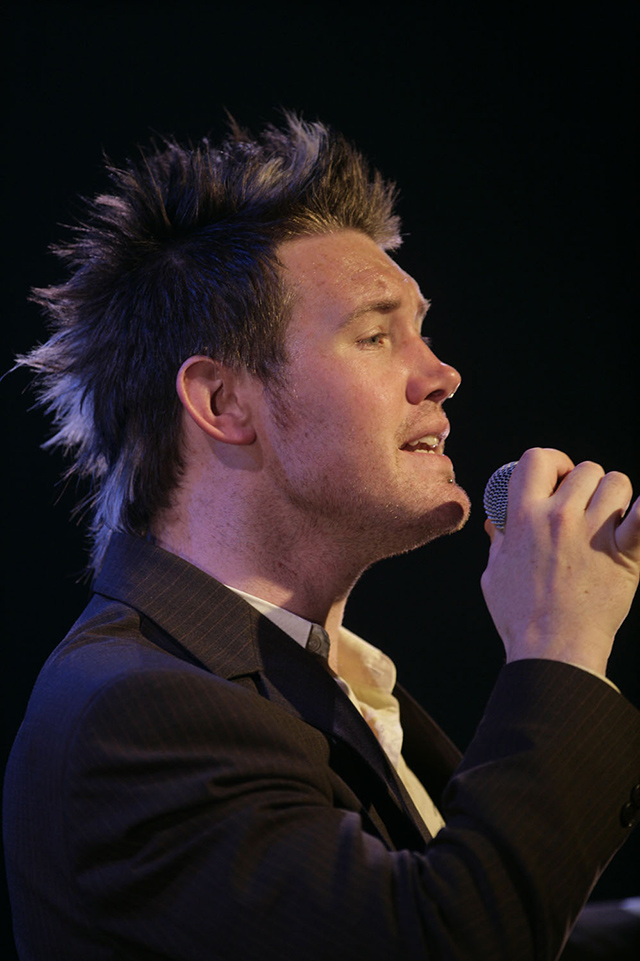 Production still for "Drink Pepsi, Bitch!". Eddie Perfect. Photographer: Jeff Busby