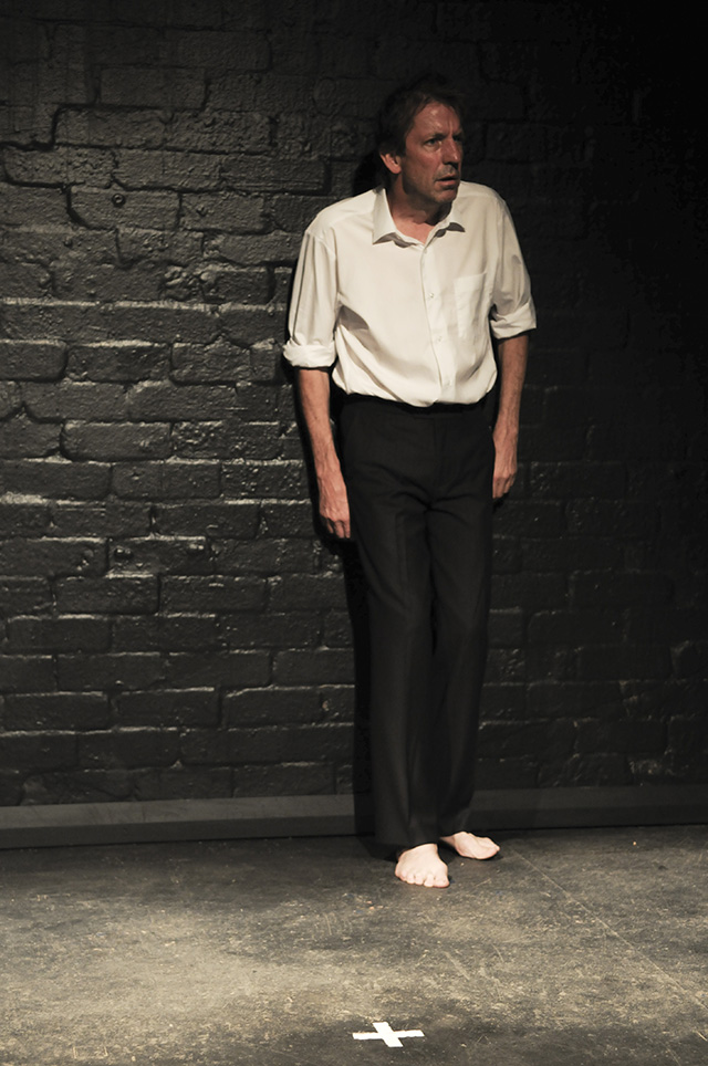 Production still for "The End". Robert Menzies. Photographer: Heidrun Löhr