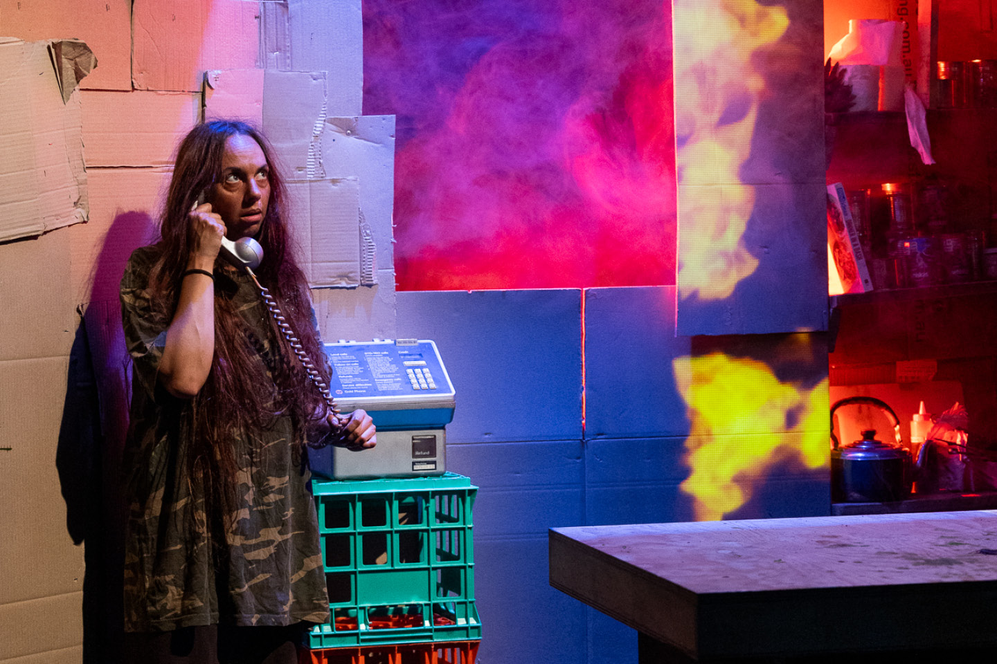 Production still for the 2023 Season of 'Chase' In photo: Carly Sheppard. Photographer: Jacinta Keefe